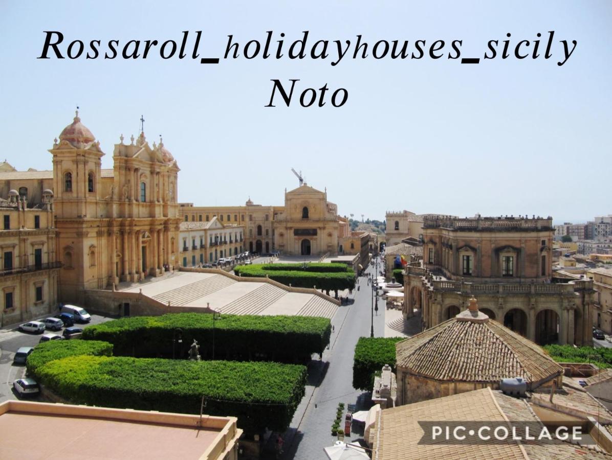 Rossaroll Holiday Houses Noto Exteriér fotografie